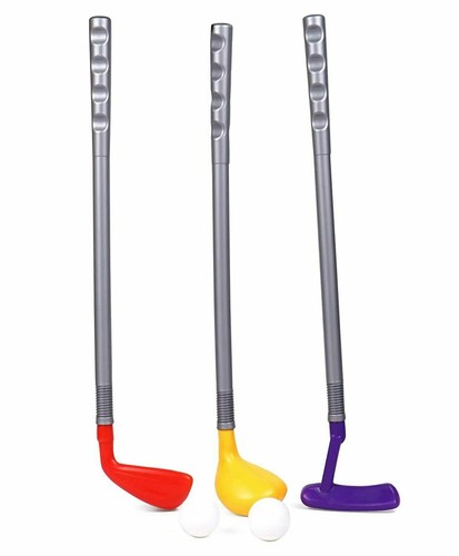 Different golf sticks and - 3,